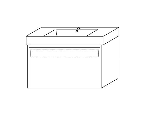 Conform Passion Unterschrank 1 Auszug Gsi Wt100 Koll 1 95x48x48 2cm Toreno E Pa Sand 1001 A E 70