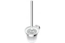 Ideal-Standard/Comfort Id.St. IOM Toilettenbürstengarnitur wandhängend, chrom/Glas A9119AA