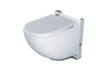 Sfa Sanibroy Sanicompact Comfort Hänge Keramik WC,Zerhacker und Spülung weiß 0044