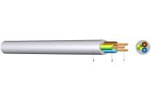PVC Schlauchleitung mittel YMM-J 5x1,5 hellgrau H05VV-F 5G1,5 HGR|R100