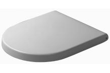 Capac de toaleta Duravit Starck 3, alb, balama EDST 0063890000