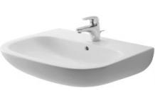 Duravit washbasin 550mm D-Code white with ÜL, with HLB, 1 HL 23105500002