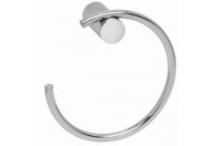 Herzbach Aurel Handtuch-Ring rundes Design chrom 11.818000.1.01