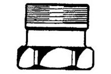 WRANN Pumpen-Rückschlagventil Type SBM DN1" 6/4" IG/AG 20950