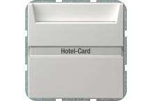 Hotel-Card-Taster Wechsler mit BSF System 55 reinweiß glänzend 014003