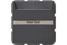 Hotel-Card-Taster Wechsler mit BSF System 55 anthrazit 014028