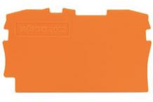 Abschluss- und Zwischenplatte 0,8 mm dick, orange 2002-1292