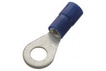 Ringkabelschuh blau isoliert 1,5 - 2,5 mm² / M4 260270