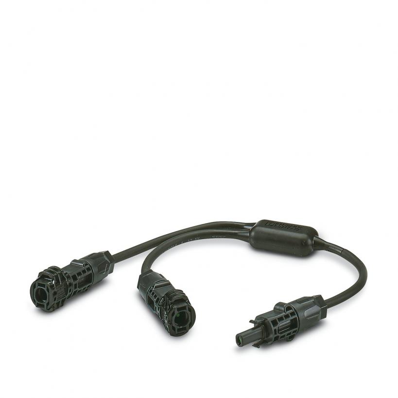 Photovoltaik-Y-Verteilerkabel 6 mm2 SUNCLIX (1 Stecker auf 2 Kupplungen) PV-ED6/Y-120(1+/2-)