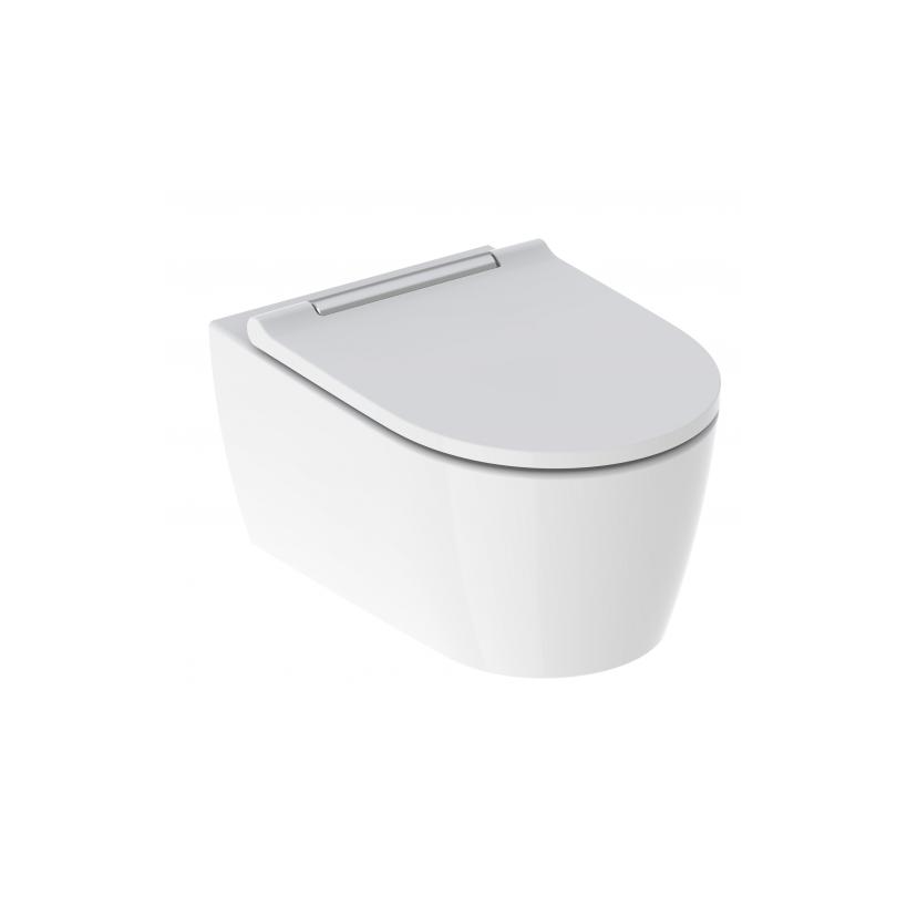 Geberit-Keramag Geberit One Set washdown with toilet seat alpine white, TurboFlush 500201011