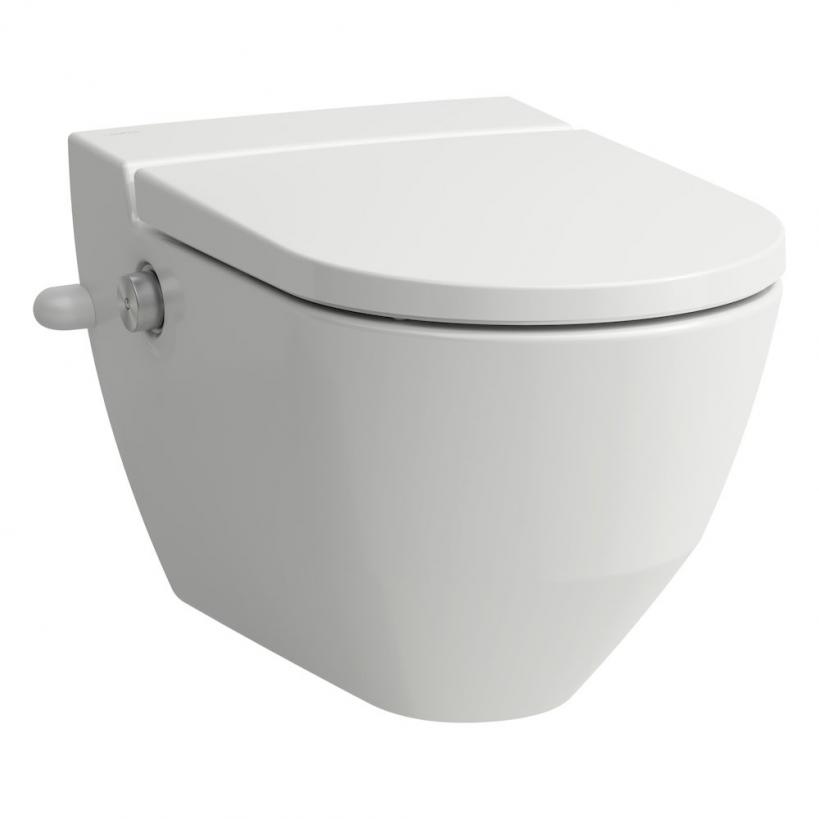 Laufen Navia Dusch-WC Cleanet Tiefspüler, rimless, weiß LCC 8206014000001