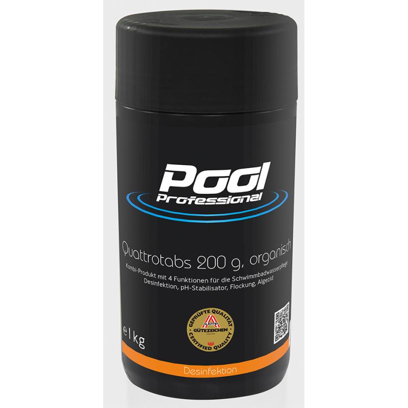 NoBrand Quattrotabs 200 g organisch 1kg 0752601PD00