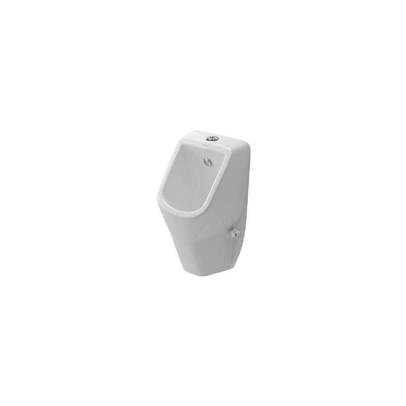 Duravit urinal D-Code with flushing nozzle white inlet from above, 0828300000