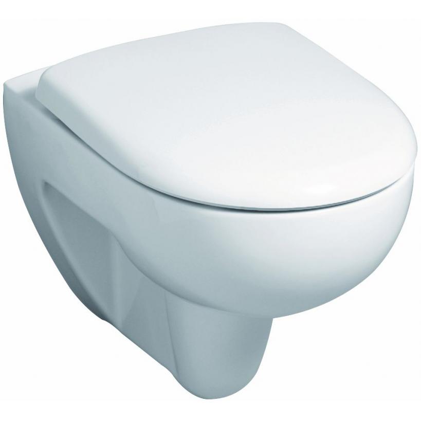 Keramag Tiefspül-WC Renova Nr.1, spülrandlos 4,5/6 l wandh. KeraTect weiß(alpin) 203050600