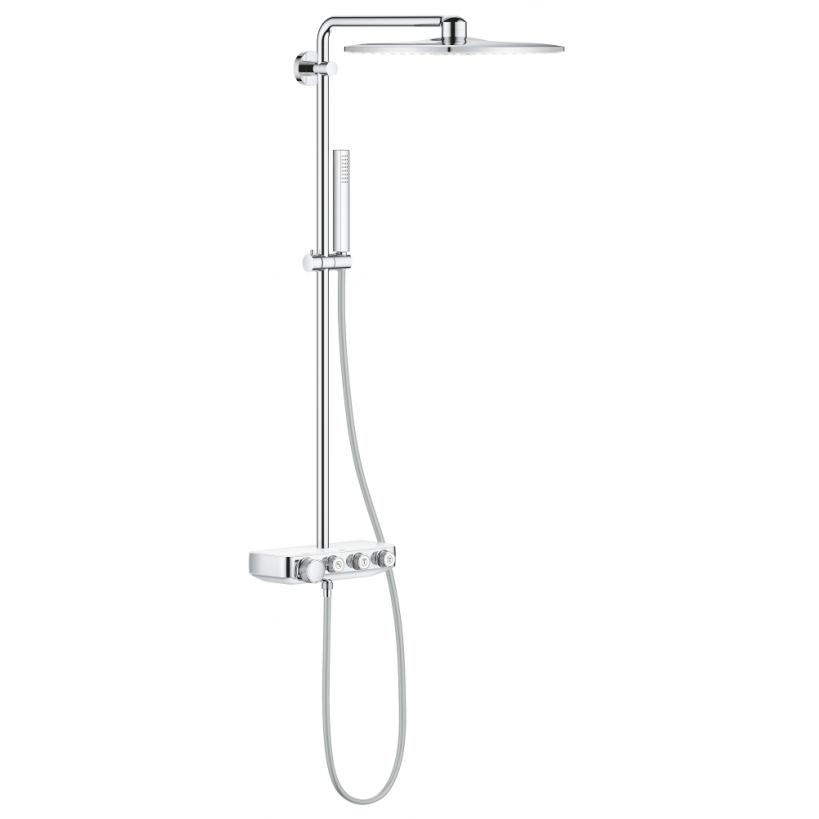 Grohe shower system Euphoria SmartControl 310 Cube Duo 26508 with THM chrome EC26508000