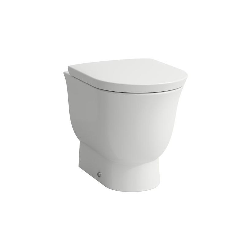 Laufen NewClass Stand-Tiefspül-WC spülrandlos, weiß 8238510000001