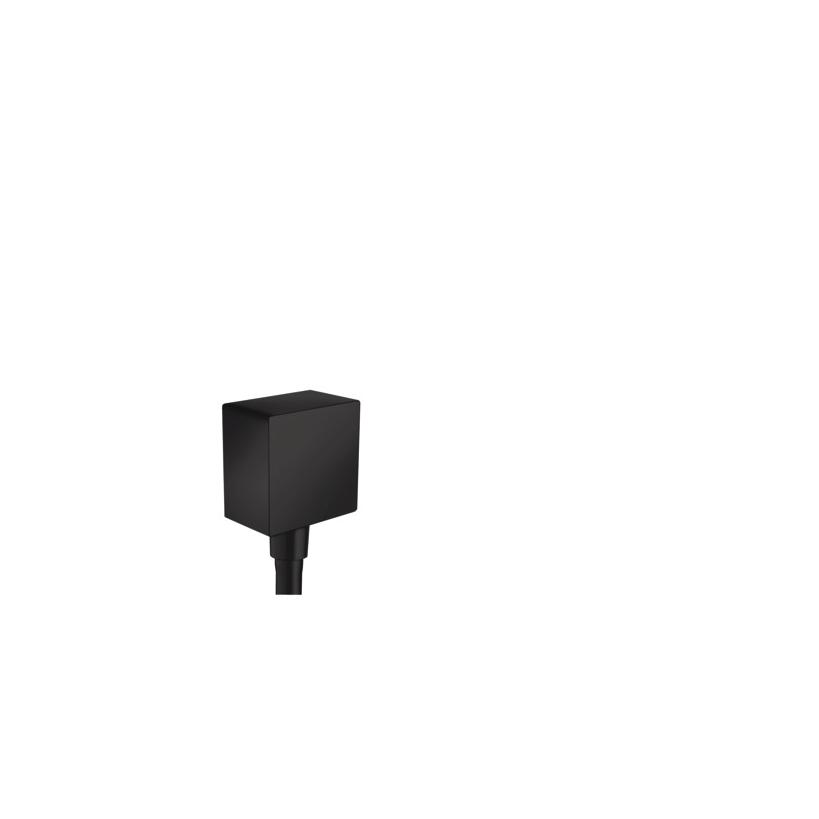 Conector dus Hansgrohe FixFit Square negru mat 26455670