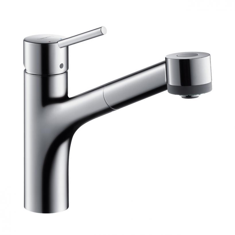 Baterie de bucatarie Hansgrohe Talis M52 170, spray extractibil, 2jeturi, 32841000