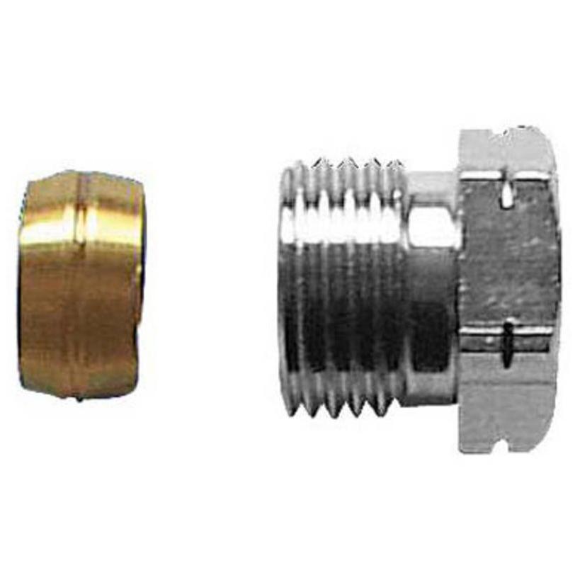 Adaptor de compresie etanșare metalică 15mm Herz 1629201