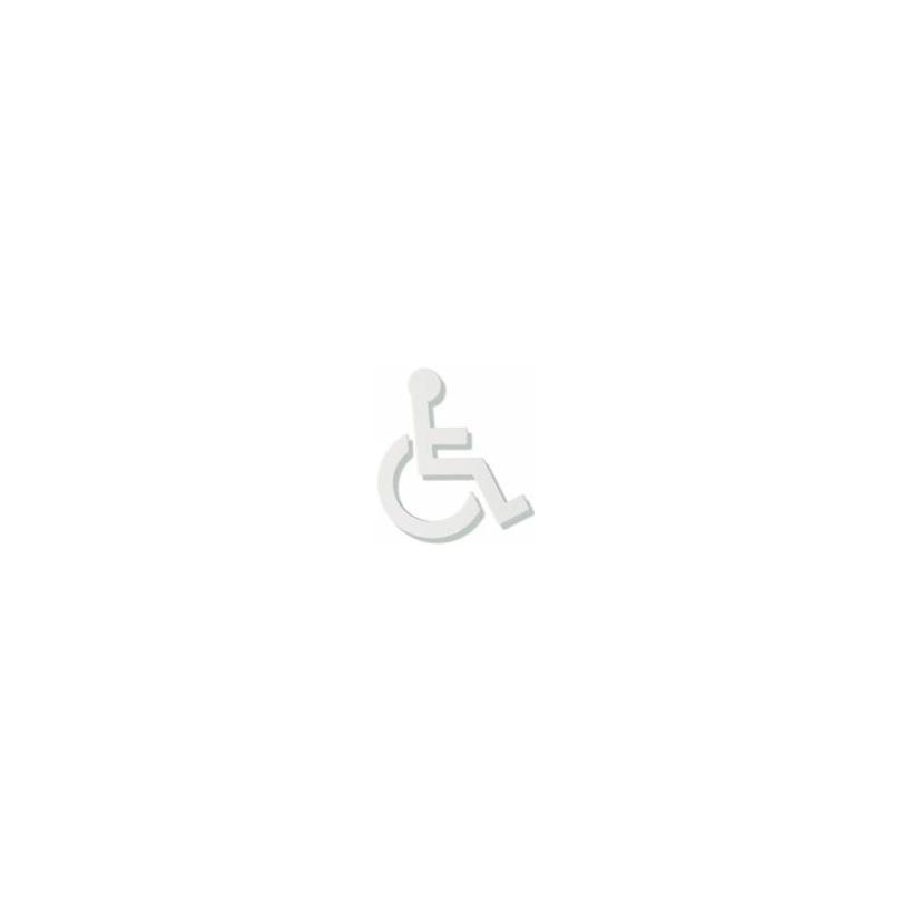 Hewi Symbol "Rollstuhl" selbstklebend rubinrot 801.91.030 33