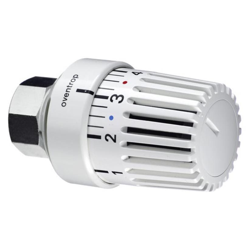 Oventrop Thermostat Uni L, mit Flüssig -Fühler, Ausführung: weiß 1011401