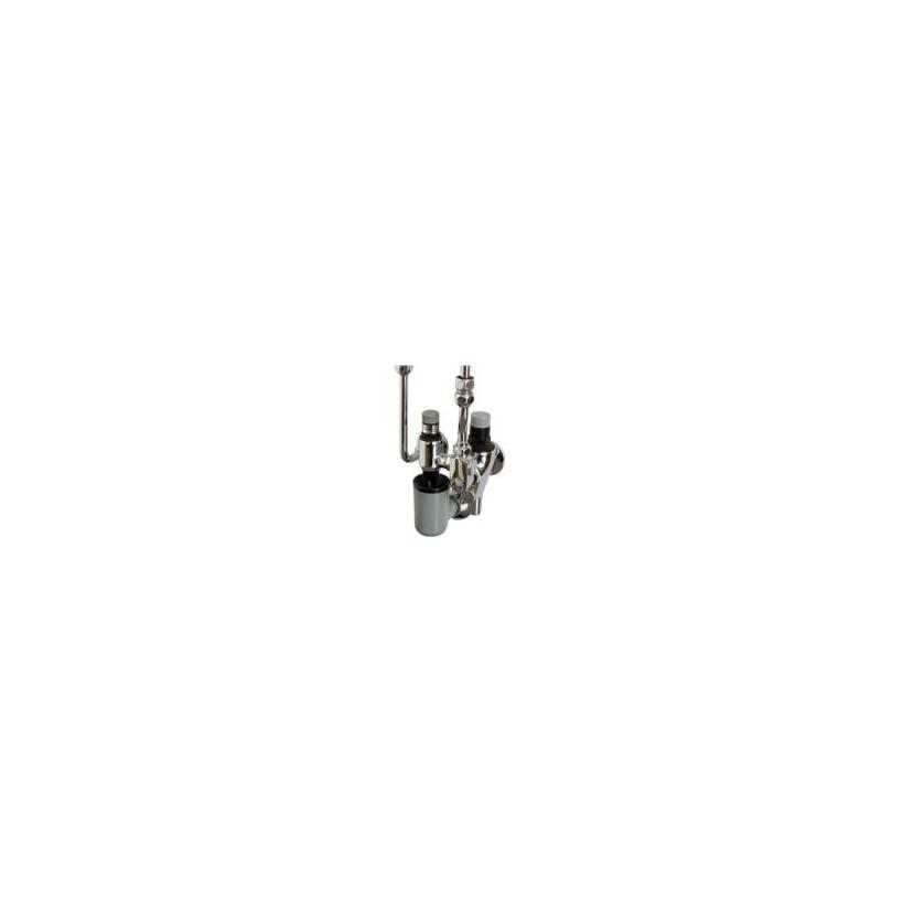 SCHMIEDL GS Speicheranschlussgarnitur 1/2" Trichter 3/4" mit Druckminderventil GS0221