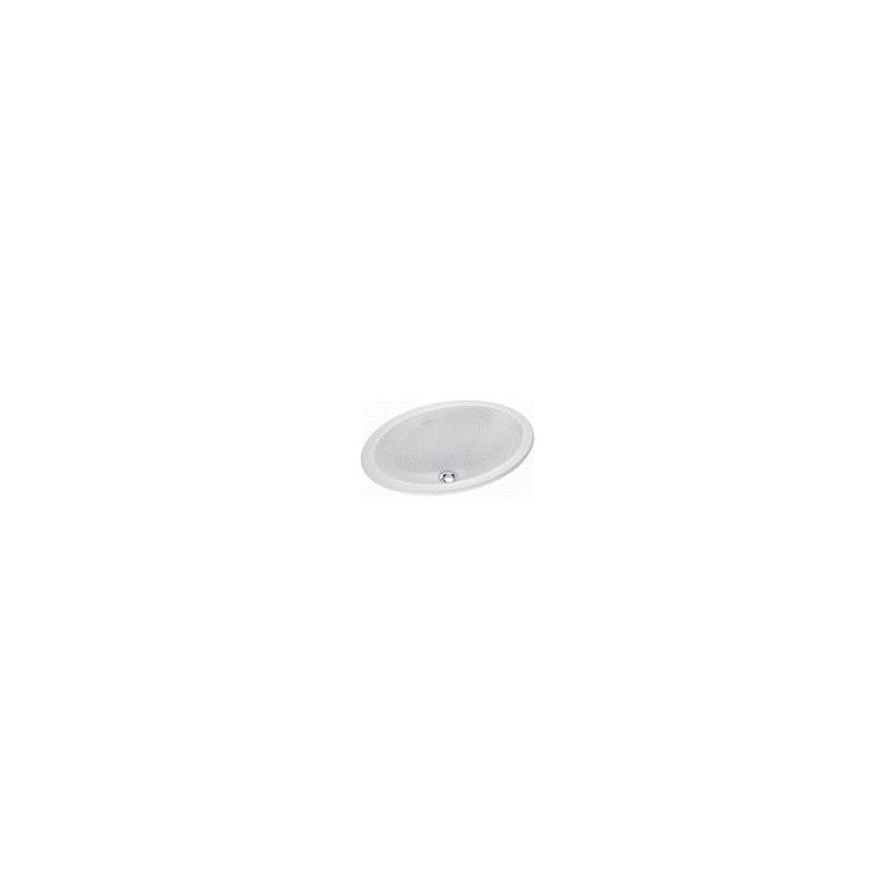 Villeroy & Boch V&B Loop Einbauwaschtisch 50x35,5cm oval, mit Überlauf, weiß ceramicplus 615510R1