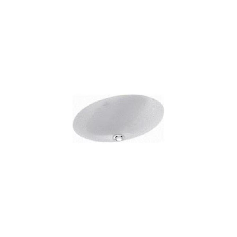 Villeroy & Boch V&B Loop Unterbauwaschtisch 420x285mm oval, mit Überlauf, weiß ceramicplus 616110R1