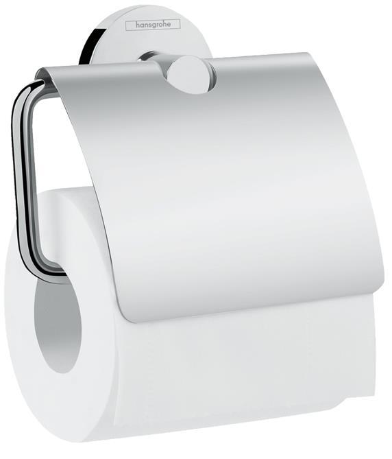 Hansgrohe Hg Papierrollenhalter Logis Universal Chrom Mit Deckel 41723000