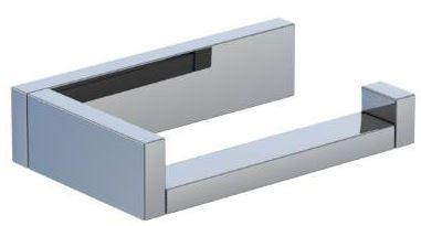 Steinberg Serie 450 Papierhalter Aus Messing – Chrom-Optik, Für Wandmontage, Minimalistisches Design
